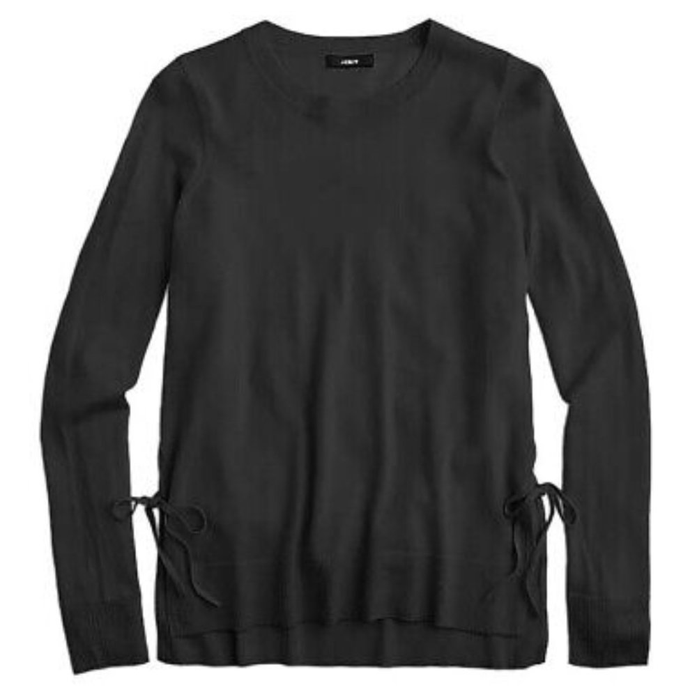 J. Crew merino side split sweater